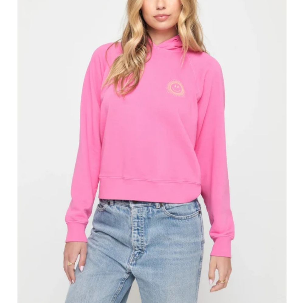 Spiritual Gangster Sun Smiley Harper Hoodie Size L - Picture 4 of 11